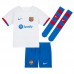 Günstige Barcelona Paez Gavi #6 Babykleidung Auswärts Fussballtrikot Kinder 2023-24 Kurzarm (+ kurze hosen)